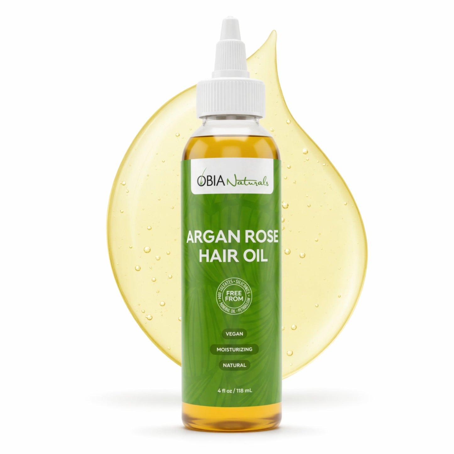 Argan Rose Hair Oil — Lightweight Vegan Hair Oil