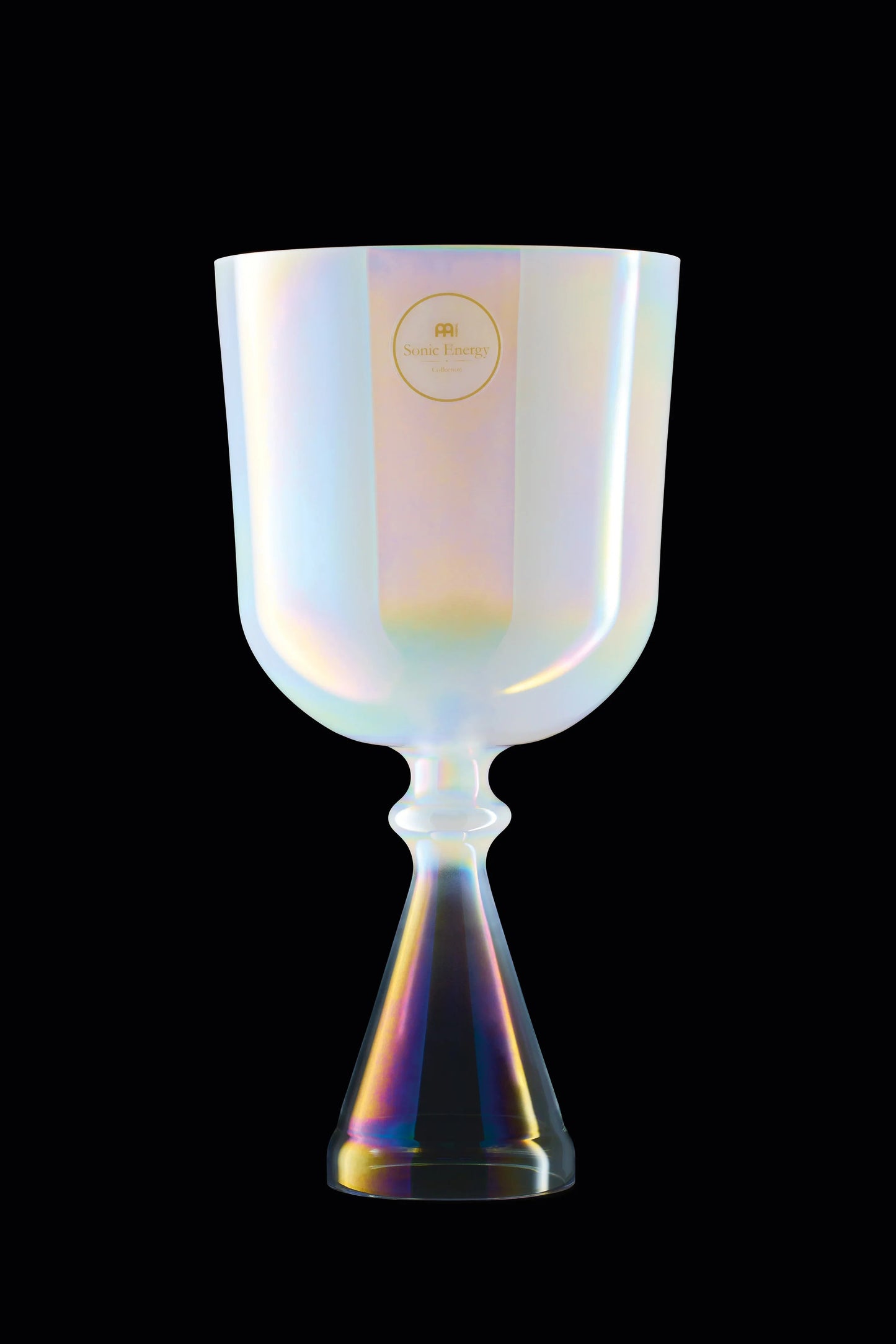 6.75" Crystal Singing Chalice, C4, Creamy, Root Chakra