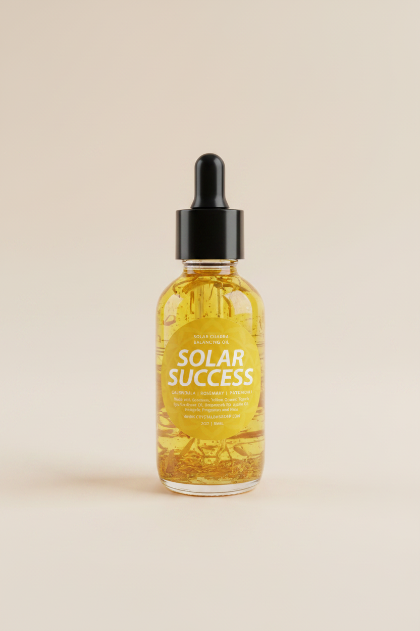 SOLAR SUCCESS (SOLAR CHAKRA BALANCING OIL)