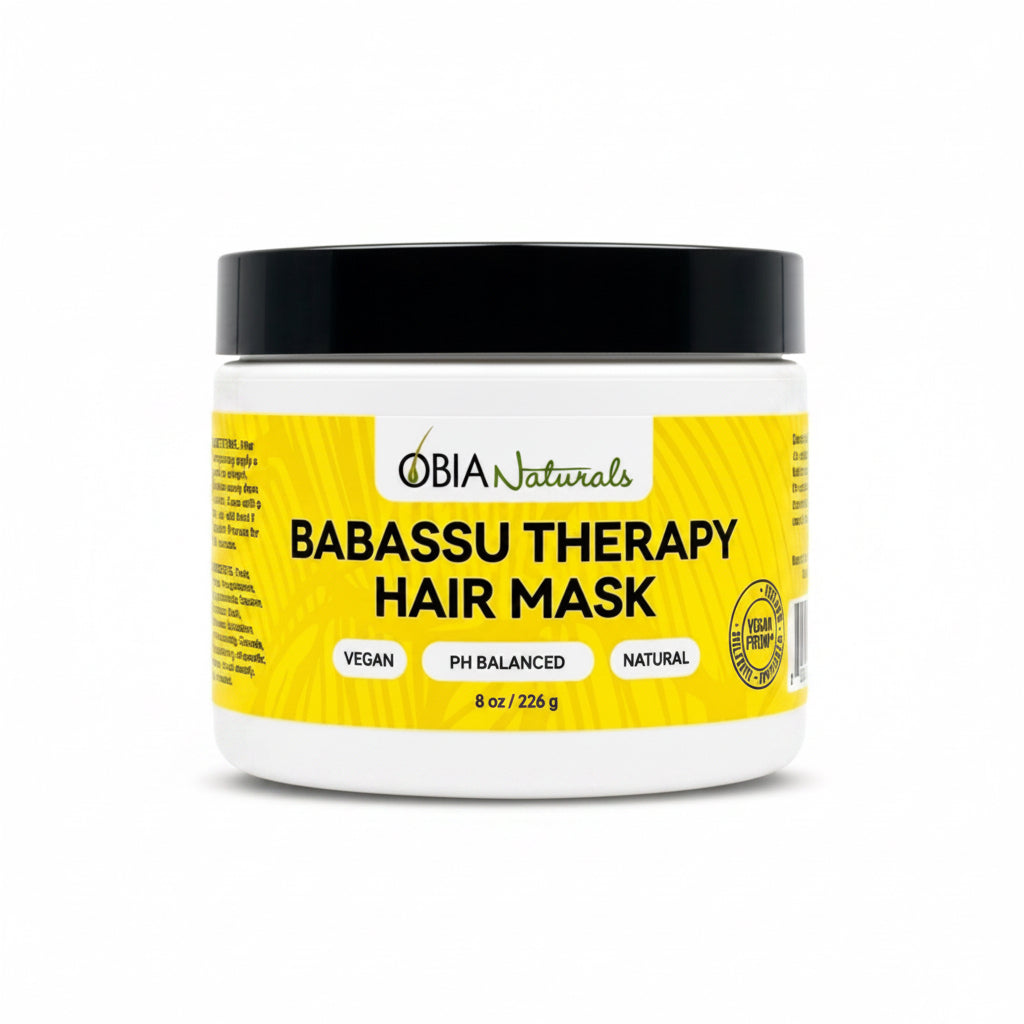 Babassu Hair Therapy Mask — Vegan Plant-Protein Hair Mask