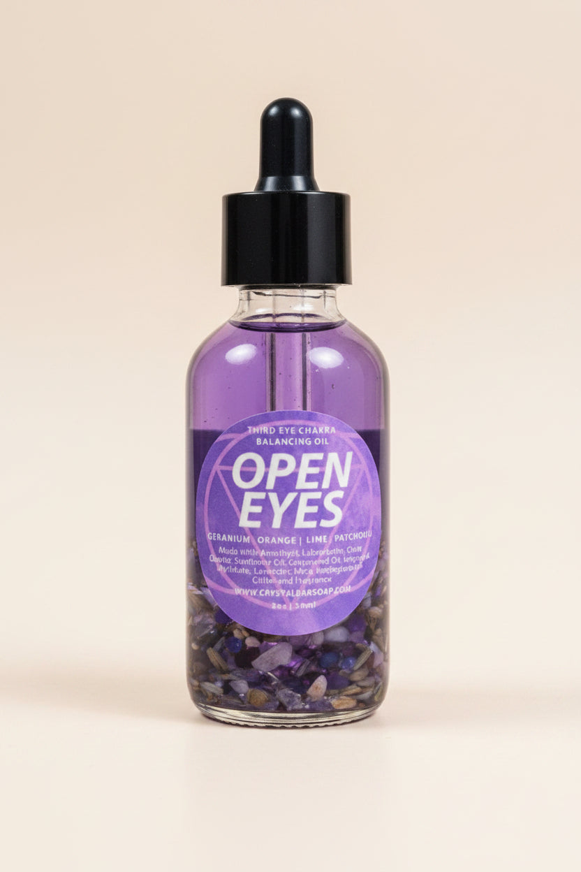OPEN EYE (THIRD EYE CHAKRA BALANCING OIL)