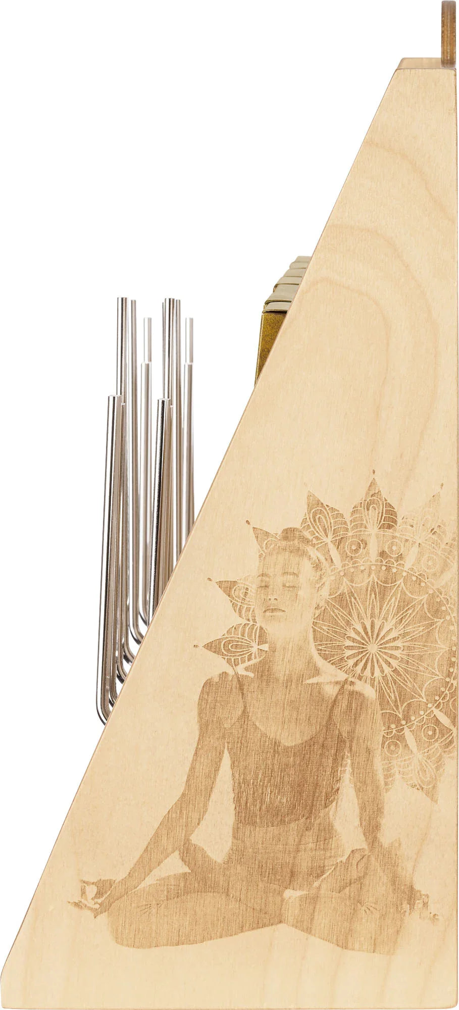 21-Piece Planetary Tuned Tuning Fork Chakra Display Set