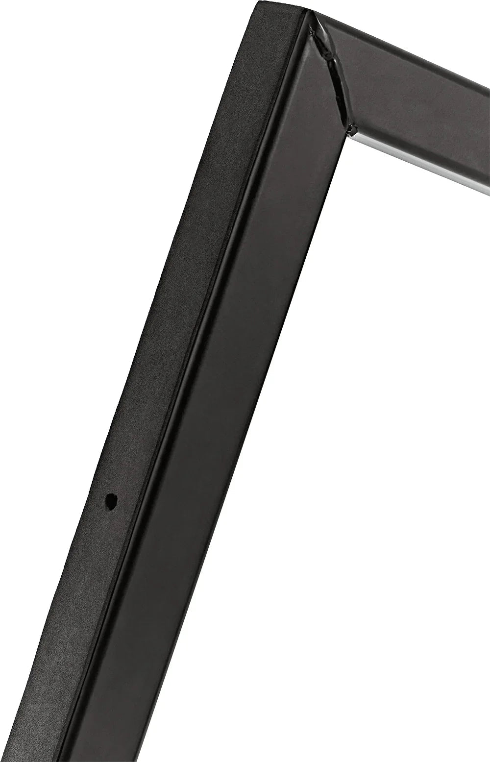 Gong Wall Mount, Up to 40", Black Powder-Coated Steel
