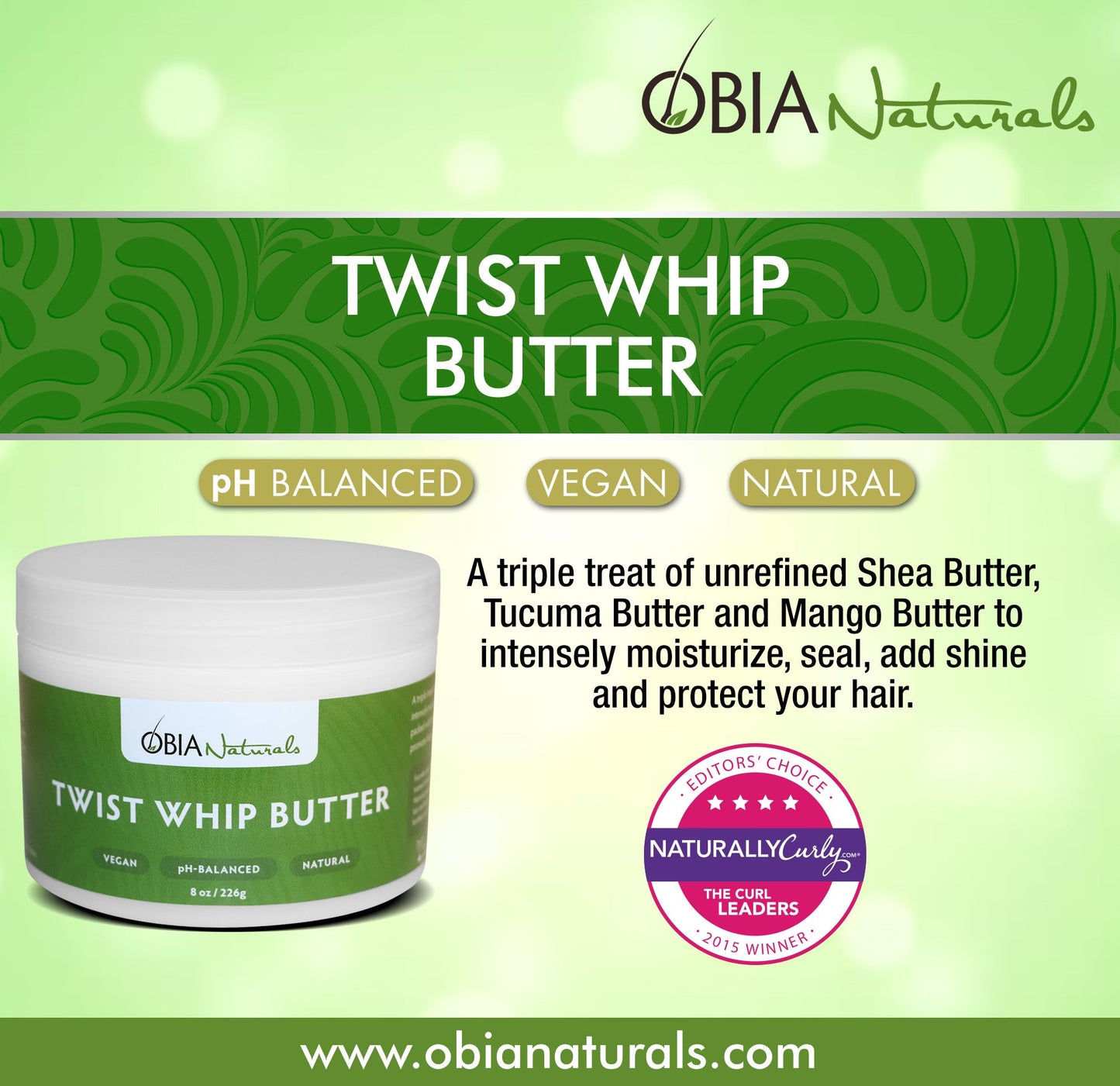 Twist Whip Butter — Water-Based Curl Definition Butter