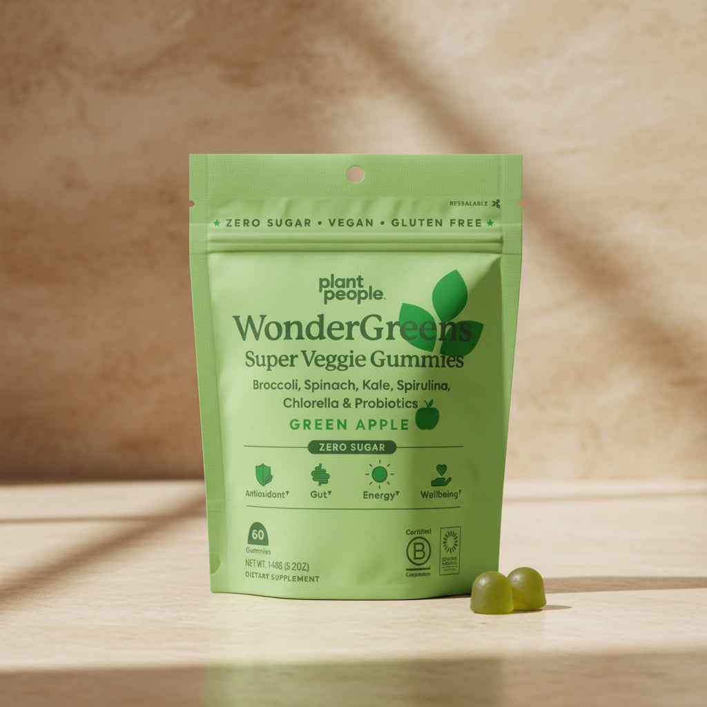 Plant People - 'WonderGreens' Super Veggie Gummies (5.2OZ | 60CT)