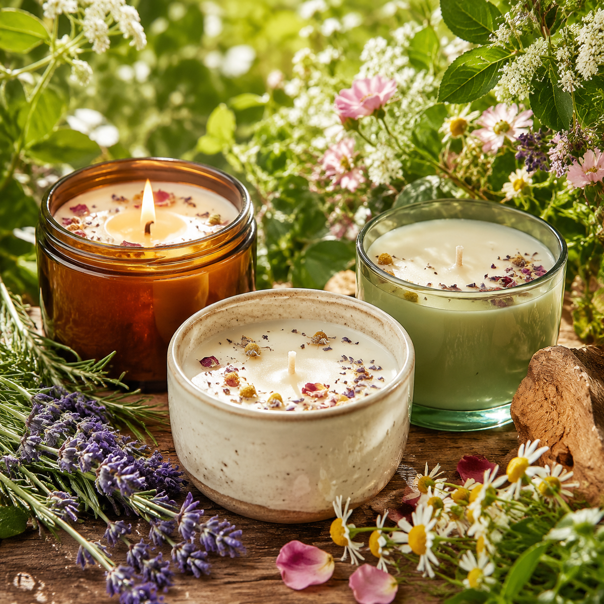 Botanical Candles