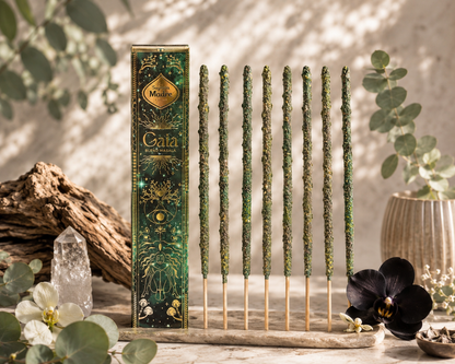 Green Shimmer Gaia Incense Sticks