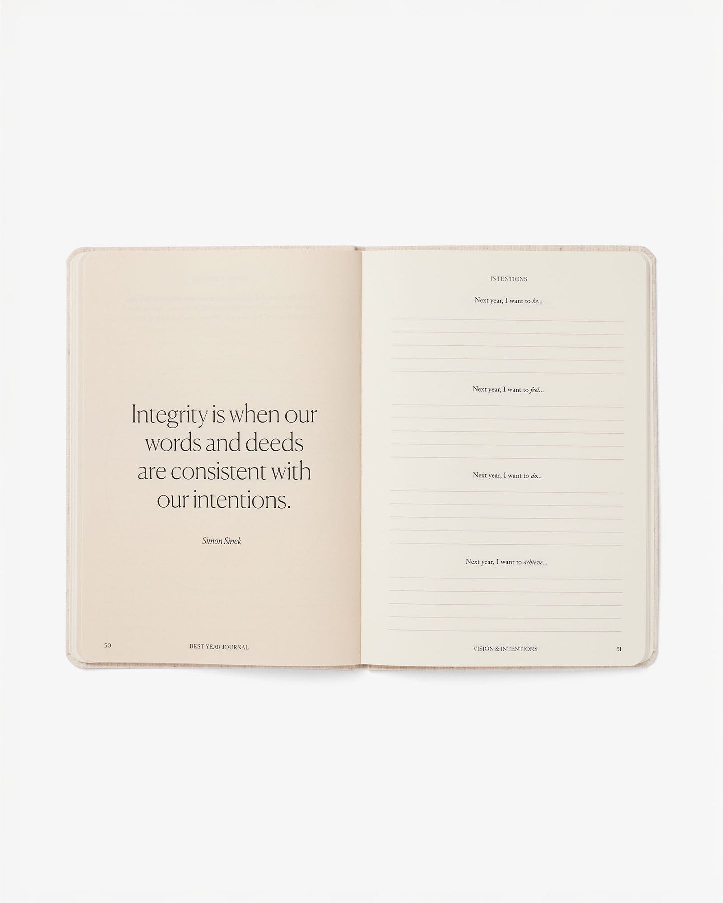 Best Year Journal Essential - Green