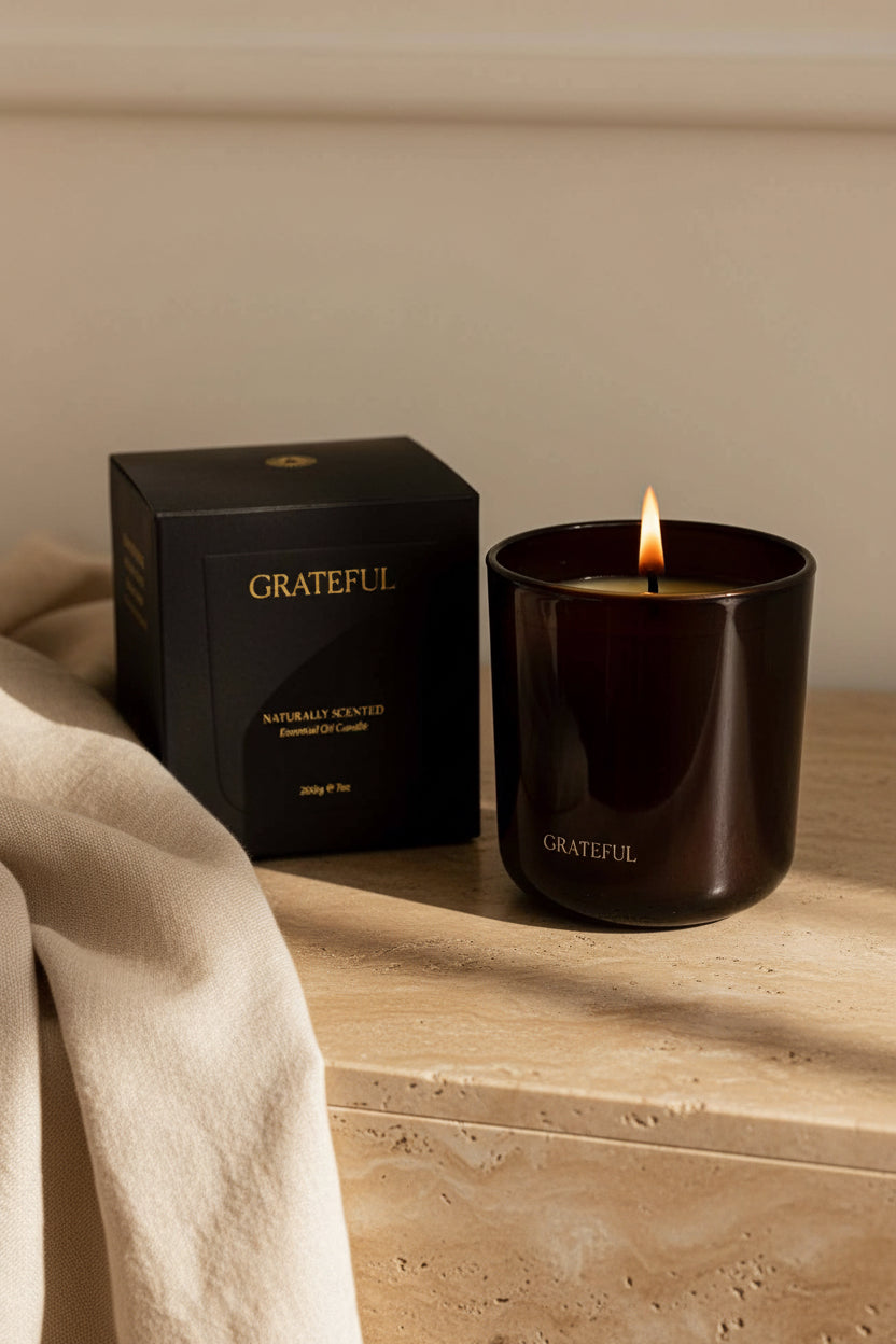 Grateful Pure Essential Oil Candle