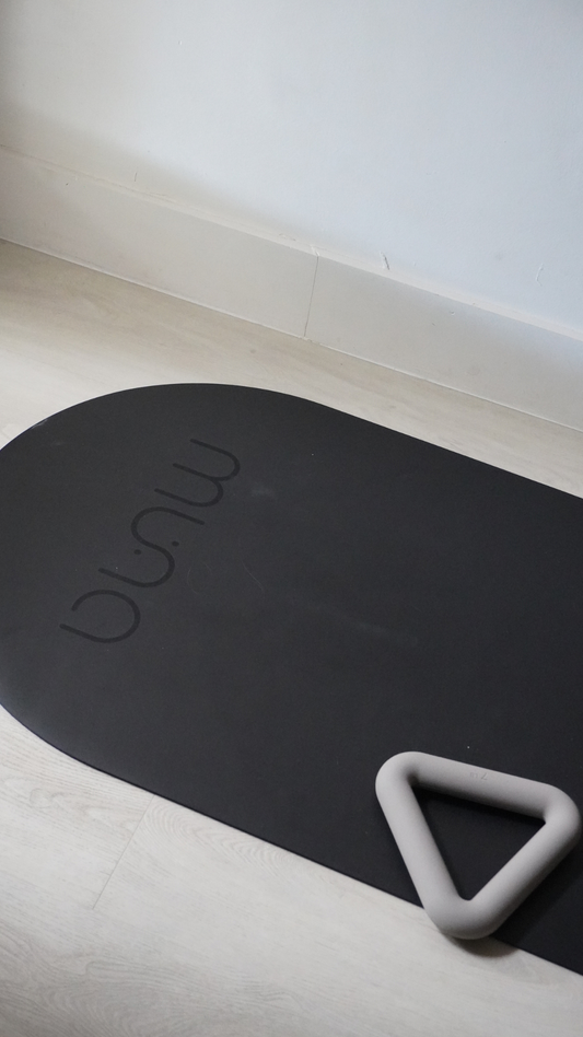 Oval Yoga Mat