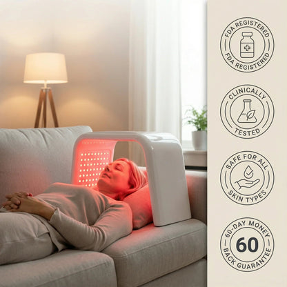 Nicebeam LED Light Therapy Time Machine for Face & Full Body