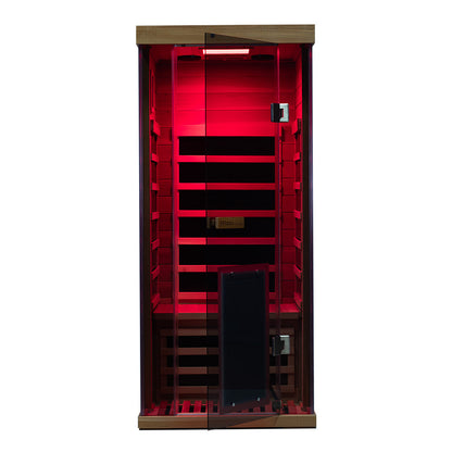 Pre-order SR01 1 Person Red Cedar Far Infrared Sauna