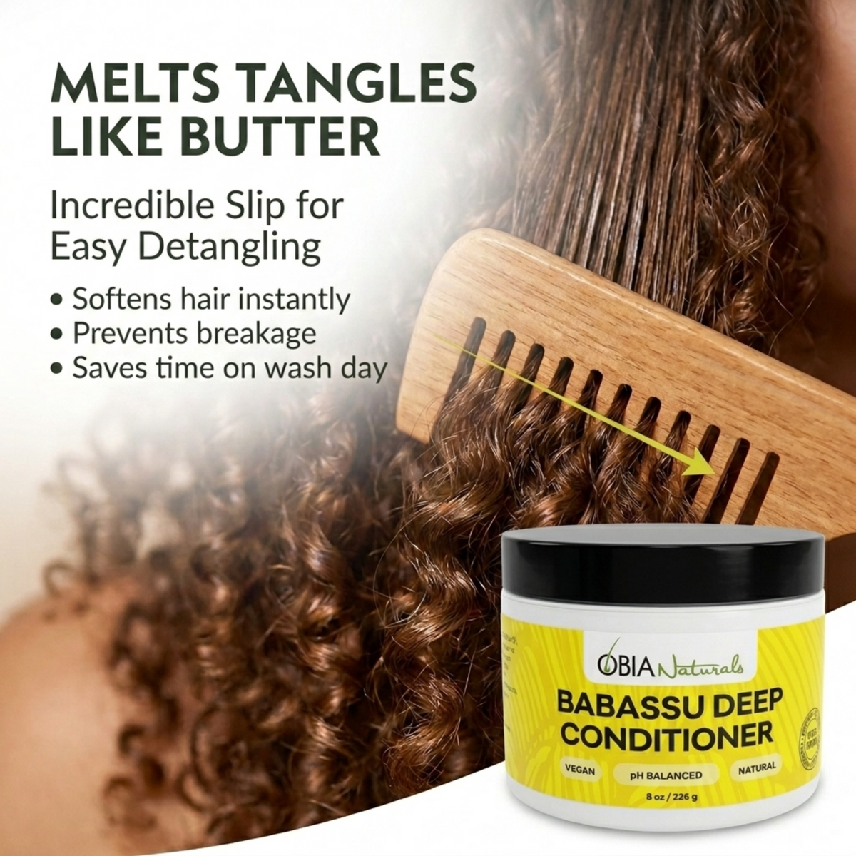 Babassu Deep Conditioner — Protein-Free Repair Treatment