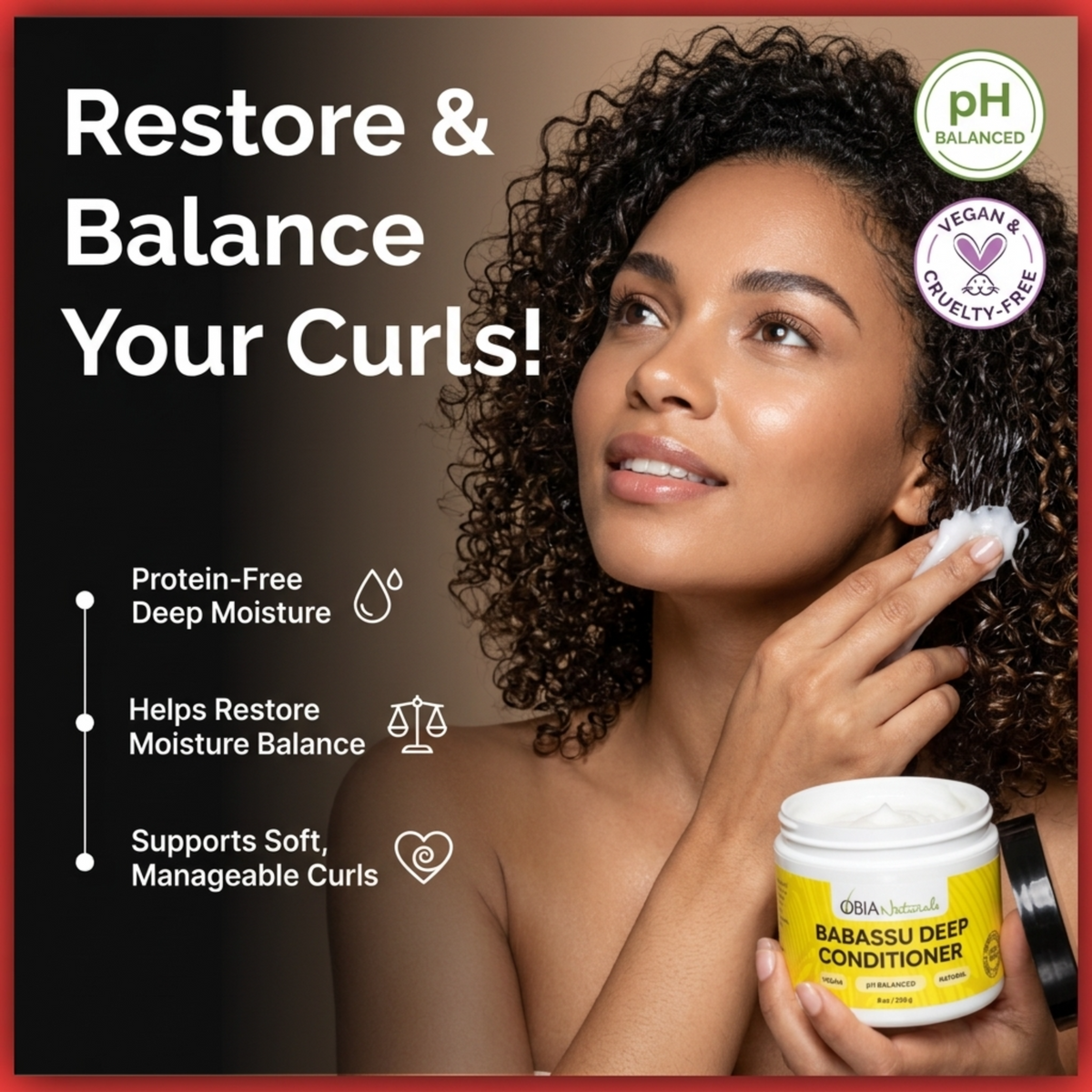Babassu Deep Conditioner — Protein-Free Repair Treatment