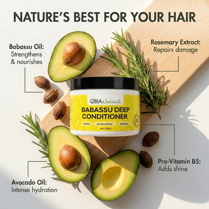 Babassu Deep Conditioner — Protein-Free Repair Treatment