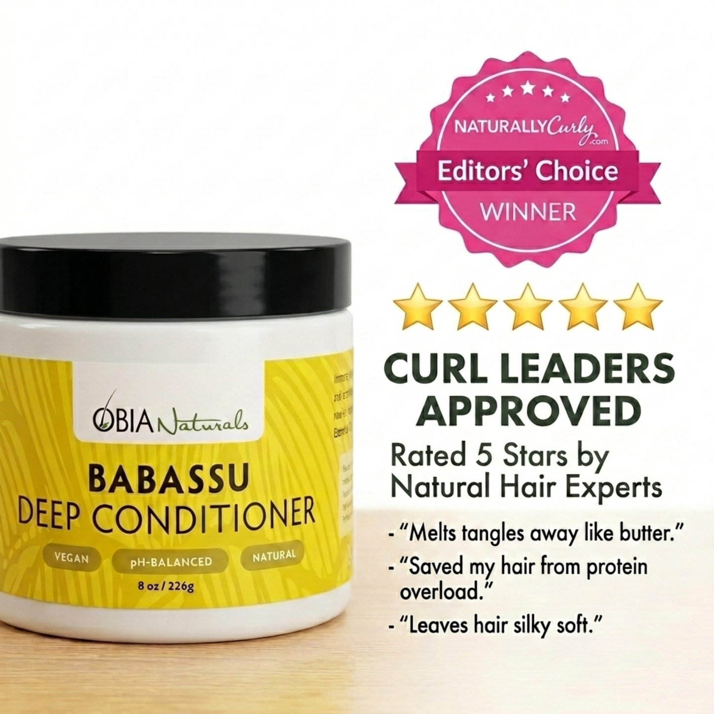 Babassu Deep Conditioner — Protein-Free Repair Treatment