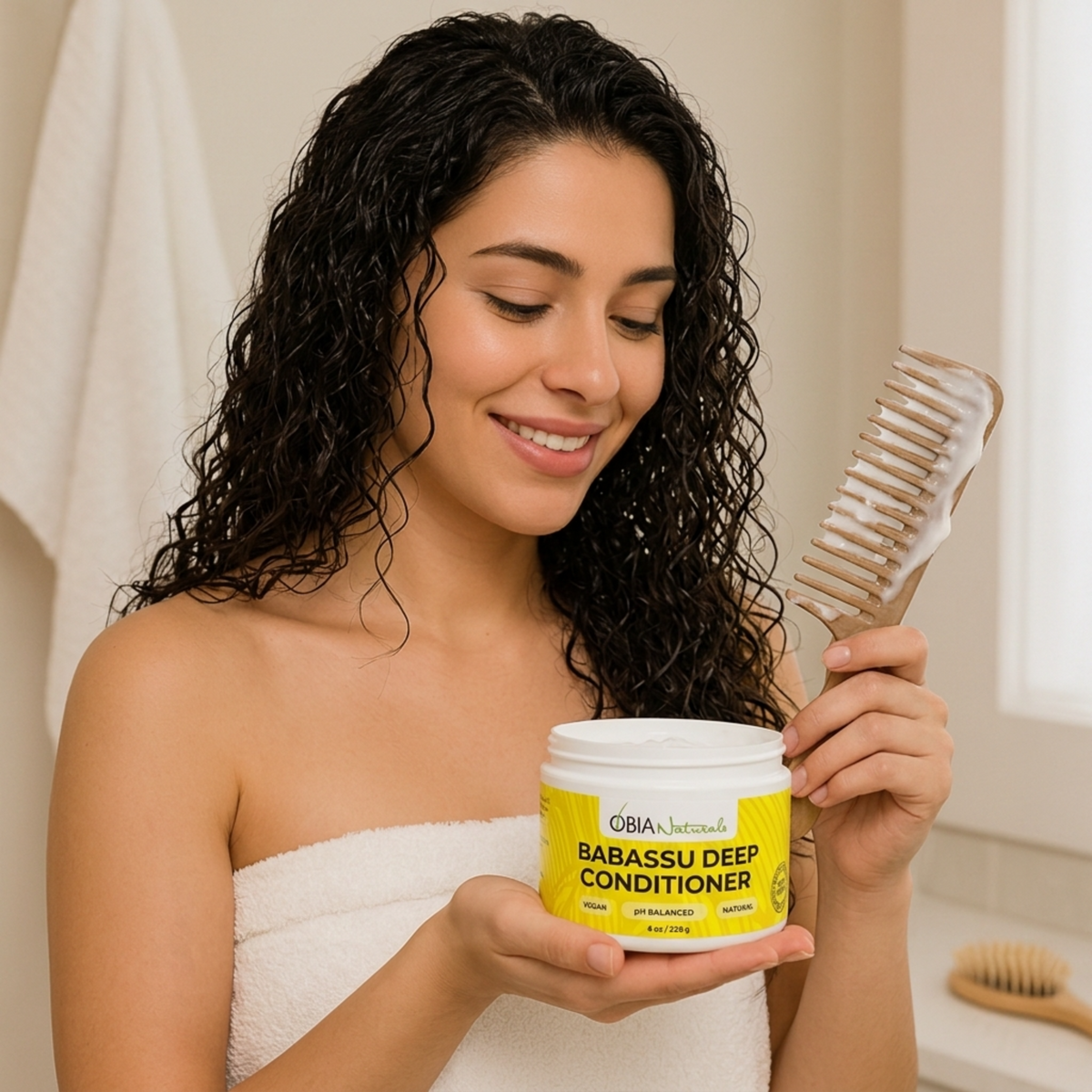 Babassu Deep Conditioner — Protein-Free Repair Treatment