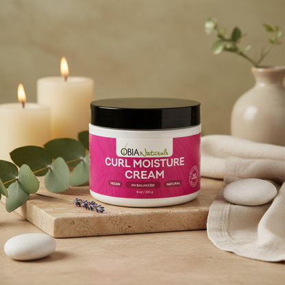 Curl Moisture Cream — Lightweight Vegan Leave-In Conditioner