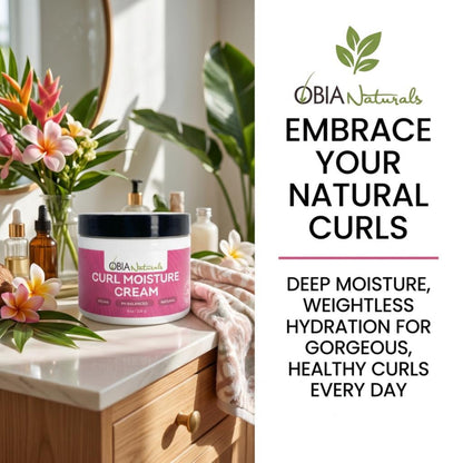 Curl Moisture Cream — Lightweight Vegan Leave-In Conditioner