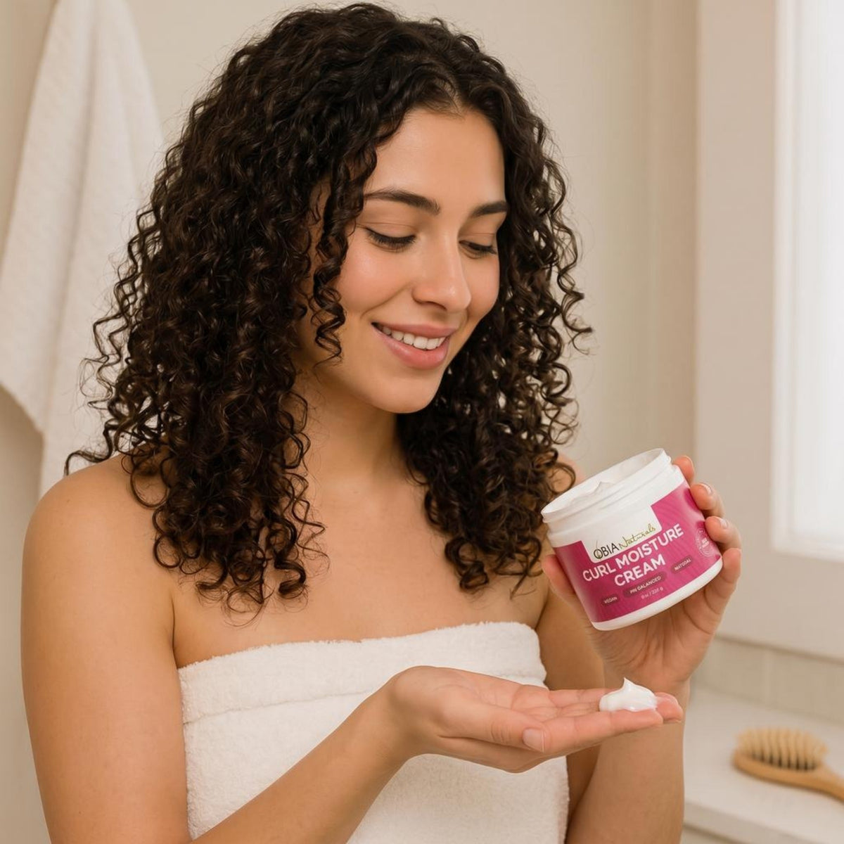 Curl Moisture Cream — Lightweight Vegan Leave-In Conditioner
