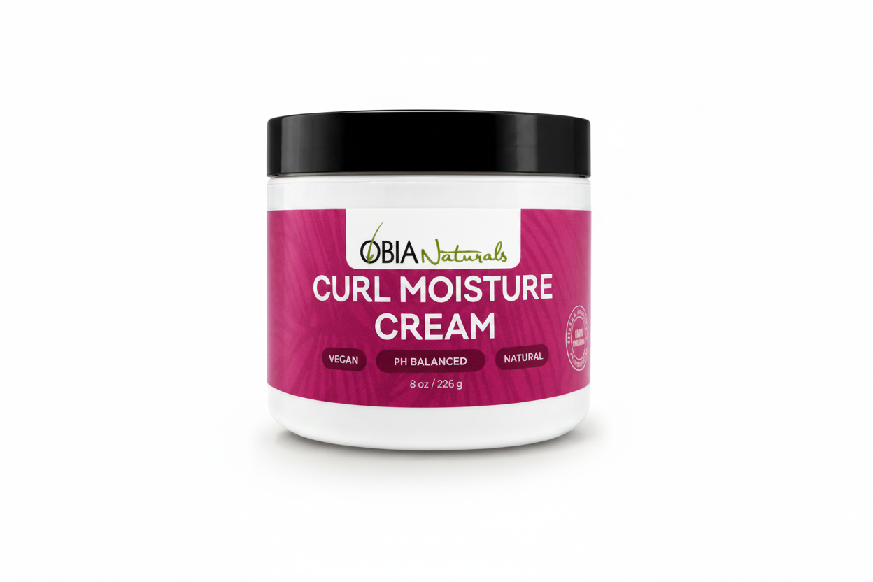 Curl Moisture Cream — Lightweight Vegan Leave-In Conditioner