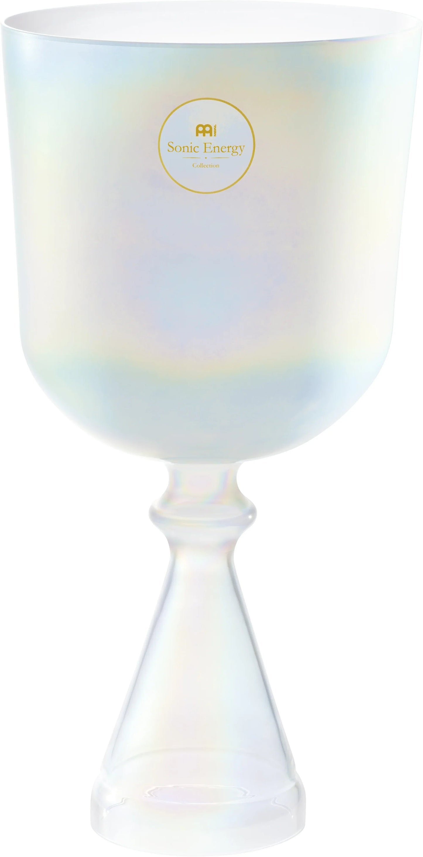 6.75" Crystal Singing Chalice, C4, Creamy, Root Chakra