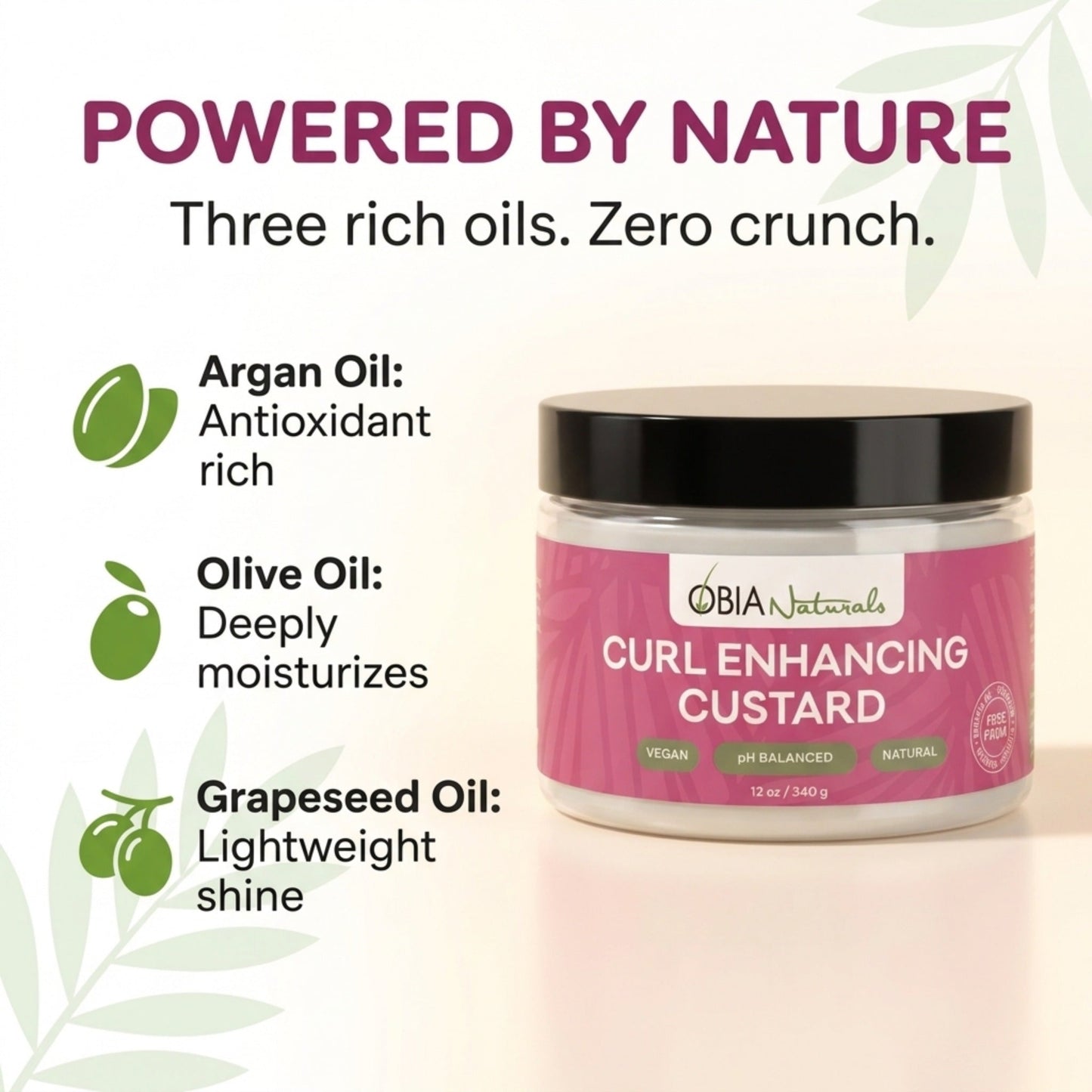 Curl Enhancing Custard — Award-Winning Curl Defining Gel