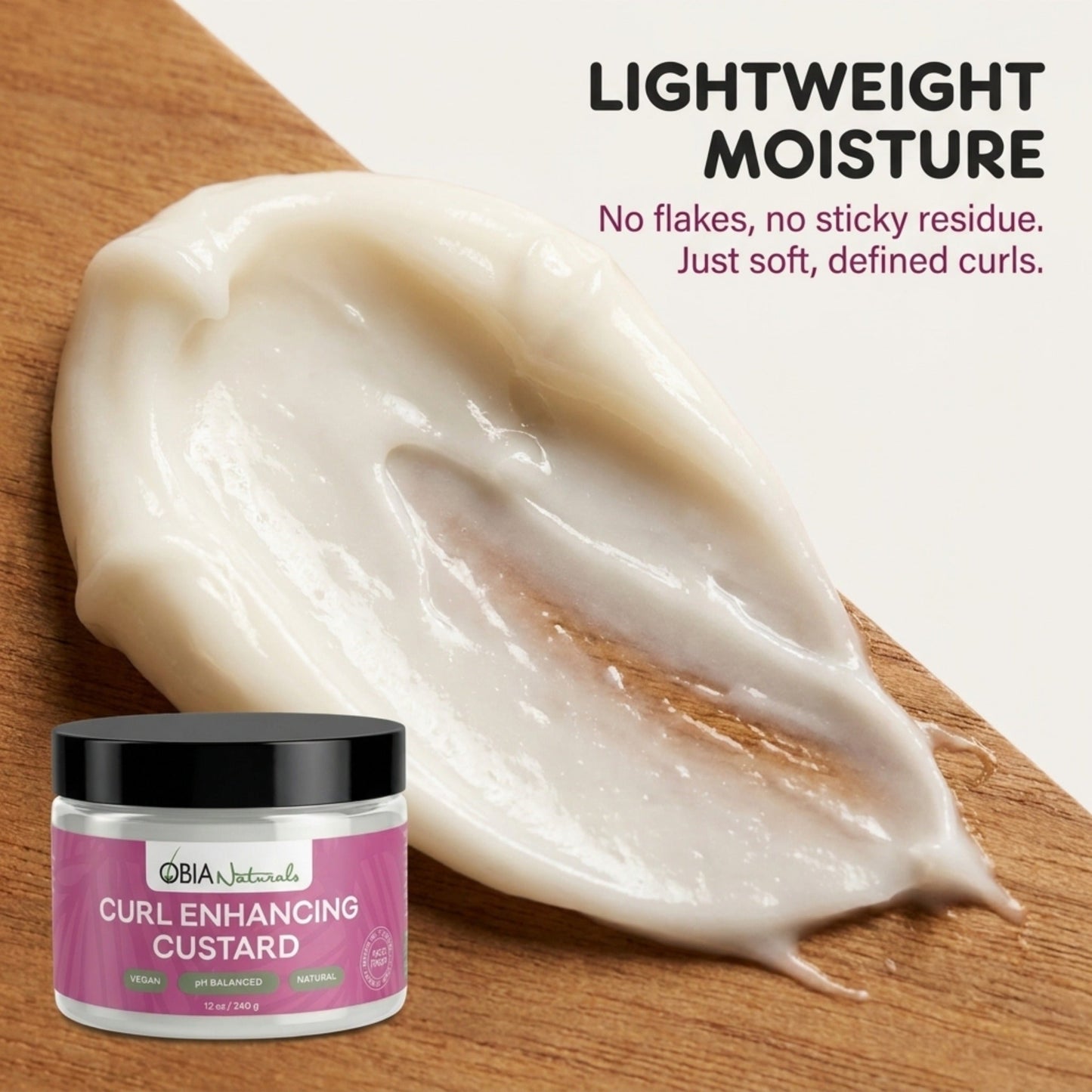 Curl Enhancing Custard — Award-Winning Curl Defining Gel