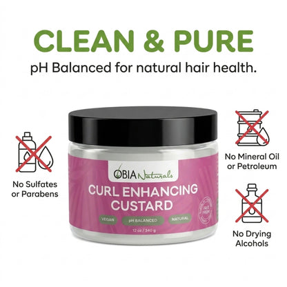 Curl Enhancing Custard — Award-Winning Curl Defining Gel