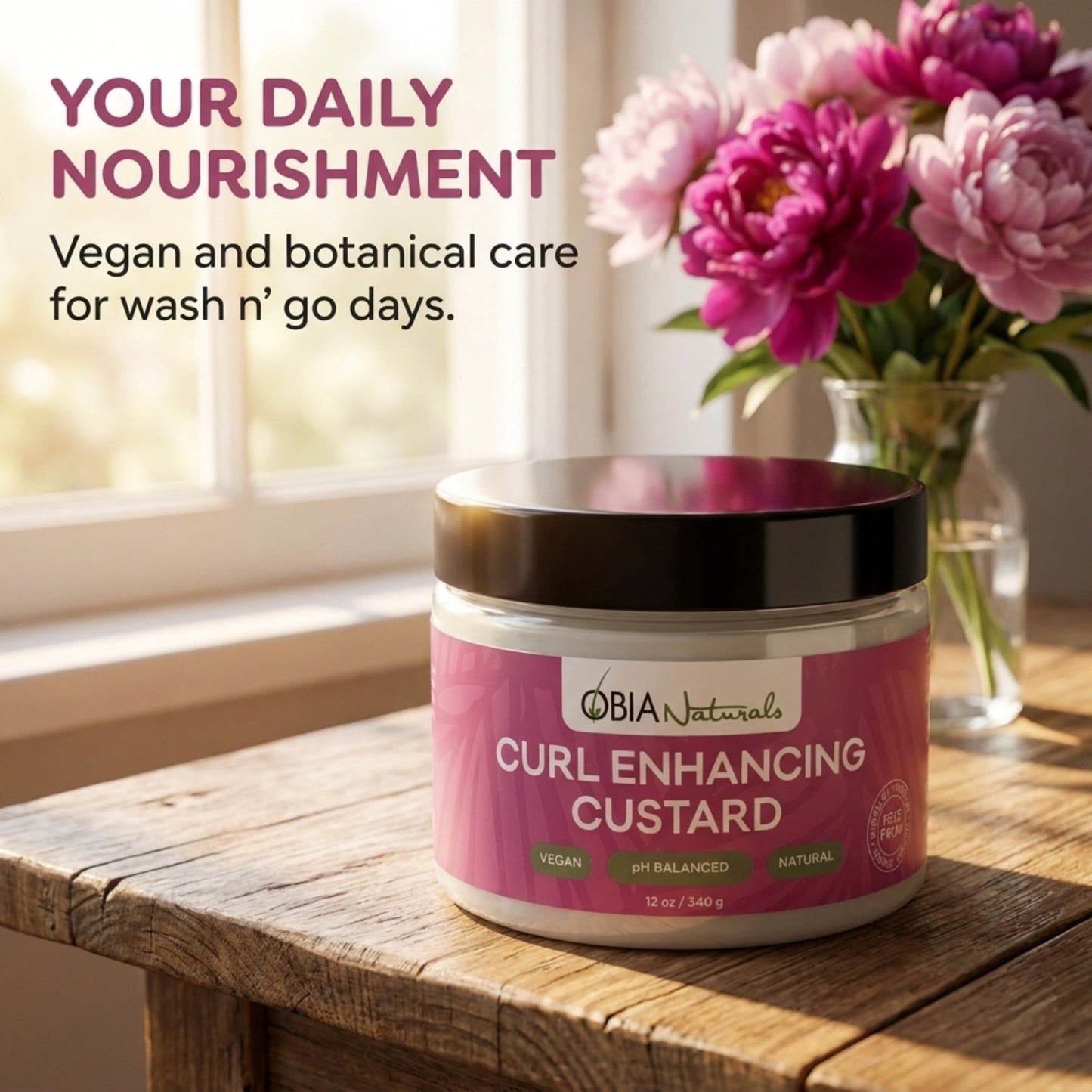 Curl Enhancing Custard — Award-Winning Curl Defining Gel