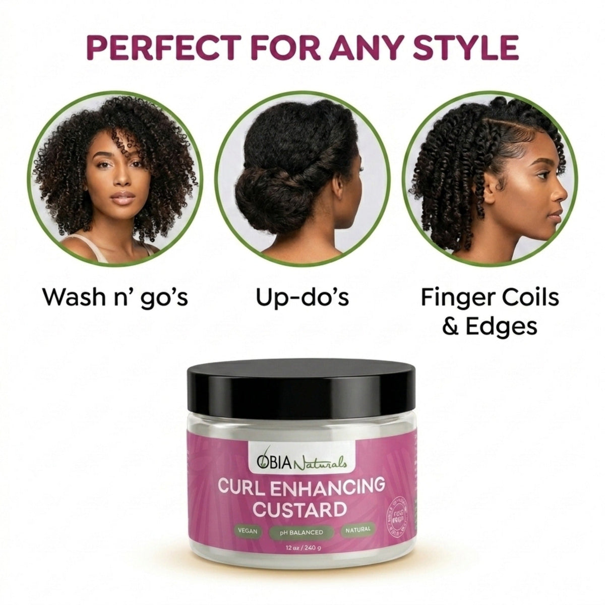 Curl Enhancing Custard — Award-Winning Curl Defining Gel