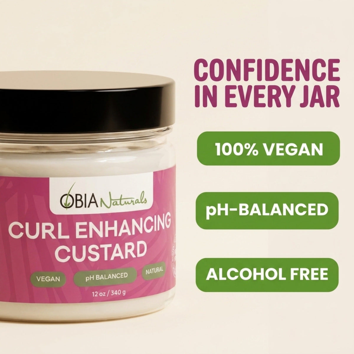 Curl Enhancing Custard — Award-Winning Curl Defining Gel