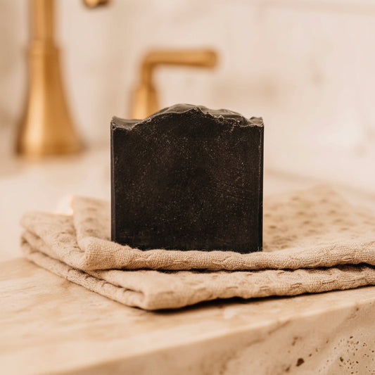 Clarifying Charcoal Bar Handmade Tallow and Goat Milk Soap Bar