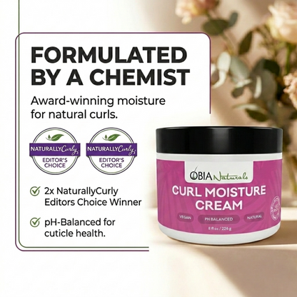 Curl Moisture Cream — Lightweight Vegan Leave-In Conditioner