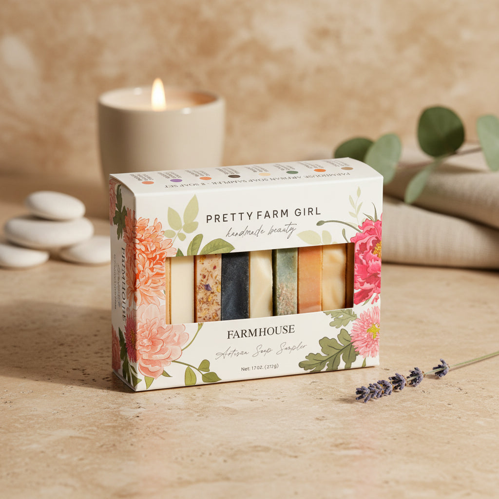 Farmhouse Artisan Goat Milk & Tallow Soap Sampler