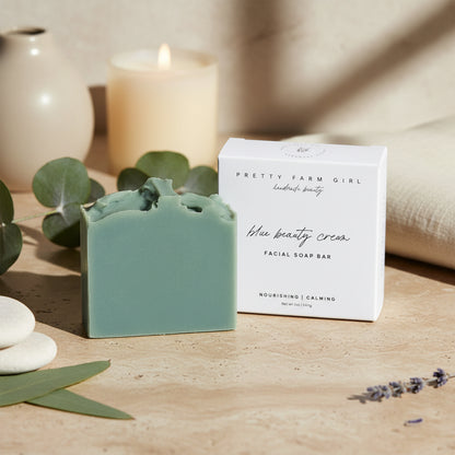 Blue Beauty Cream Facial Bar