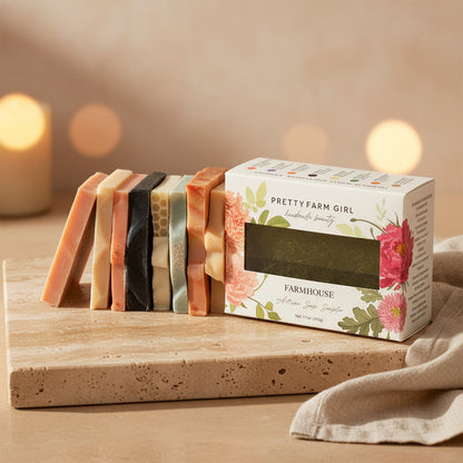 Farmhouse Artisan Goat Milk & Tallow Soap Sampler