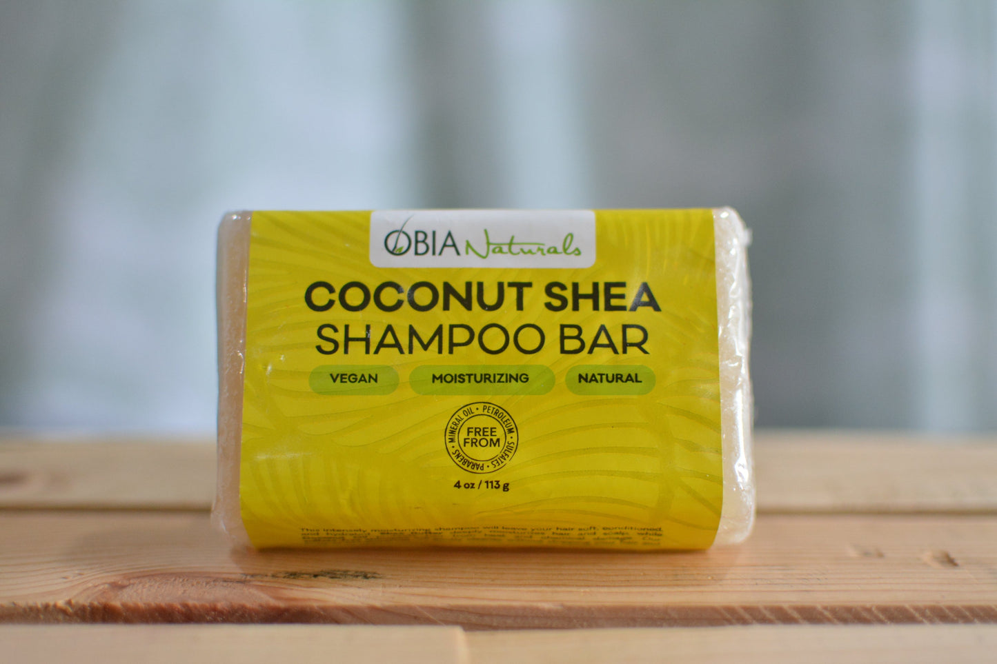 Coconut Shea Shampoo Bar — Sulfate-Free Moisturizing Shampoo