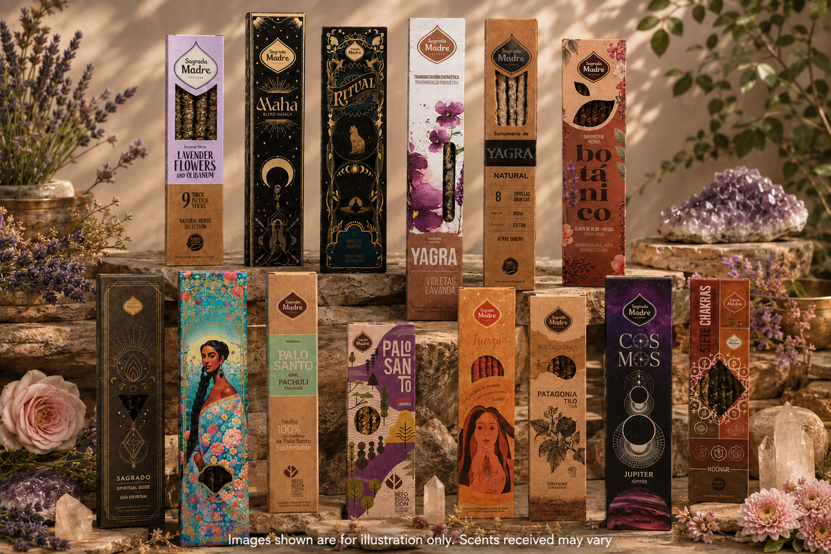 Variety Bundle Incense Sticks | 14 Boxes | Assortment