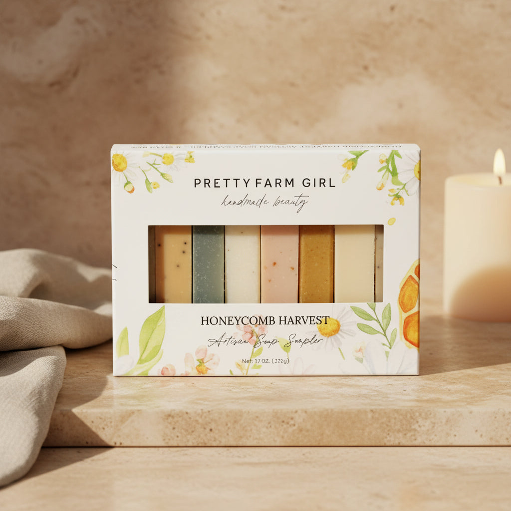 Honeycomb Harvest  Goat Milk & Tallow Soap Sampler