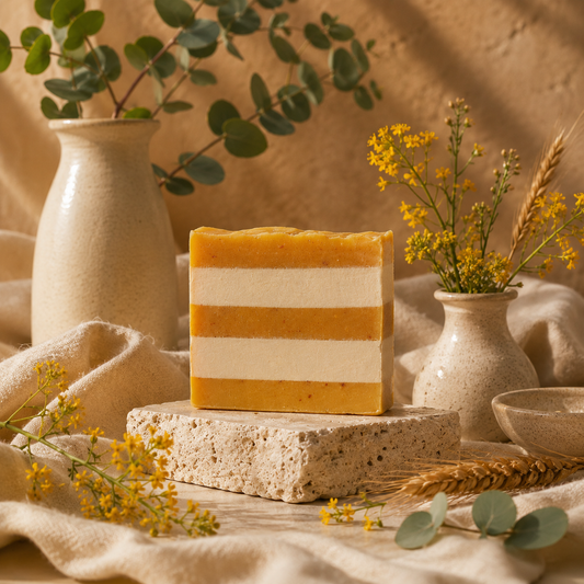 Goats in the Mustard Field Natural Soap