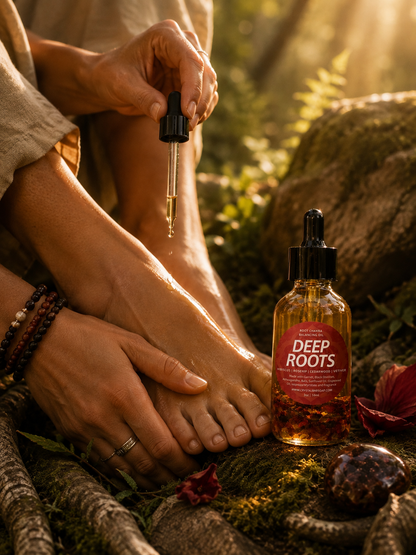 DEEP ROOTS (ROOT CHAKRA BALANCING OIL)