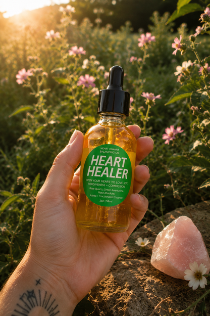 HEART HEALER (HEART CHAKRA BALANCING OIL)