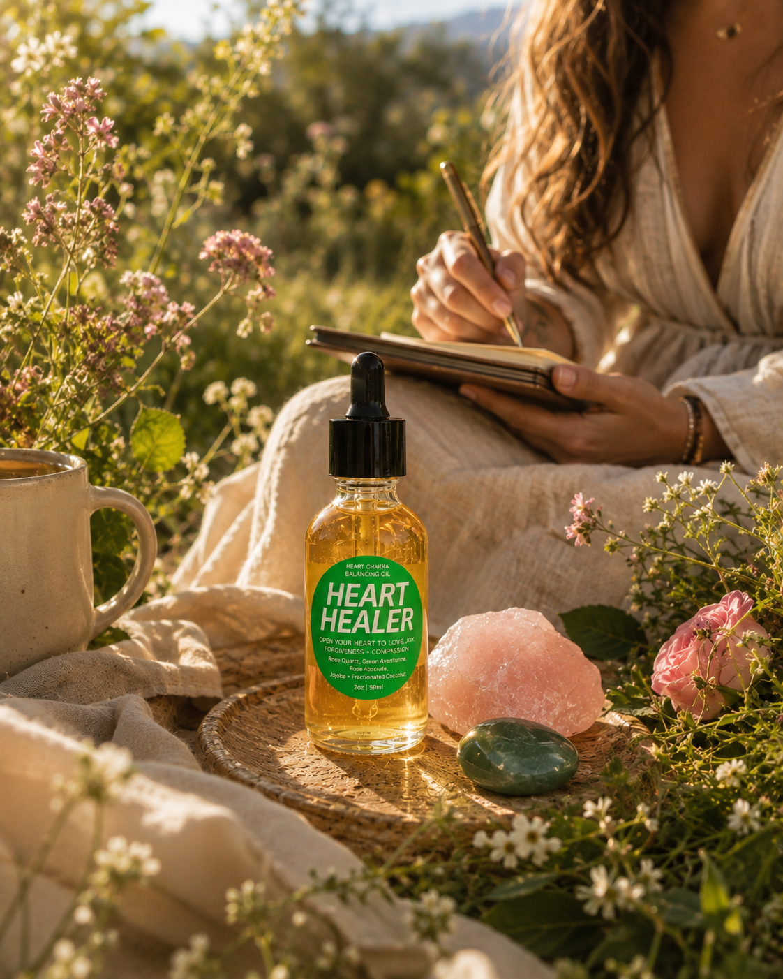 HEART HEALER (HEART CHAKRA BALANCING OIL)