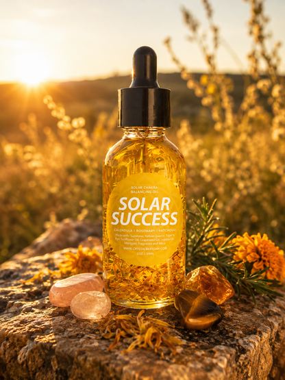 SOLAR SUCCESS (SOLAR CHAKRA BALANCING OIL)