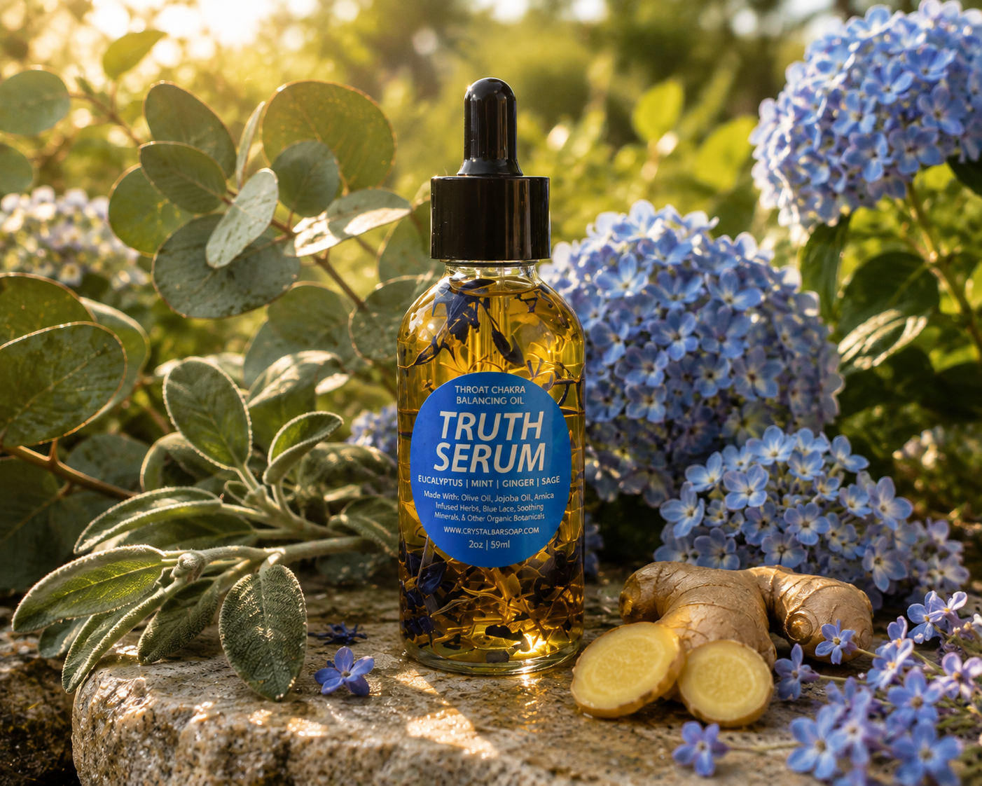 TRUTH SERUM (THROAT CHAKRA BALANCING OIL)