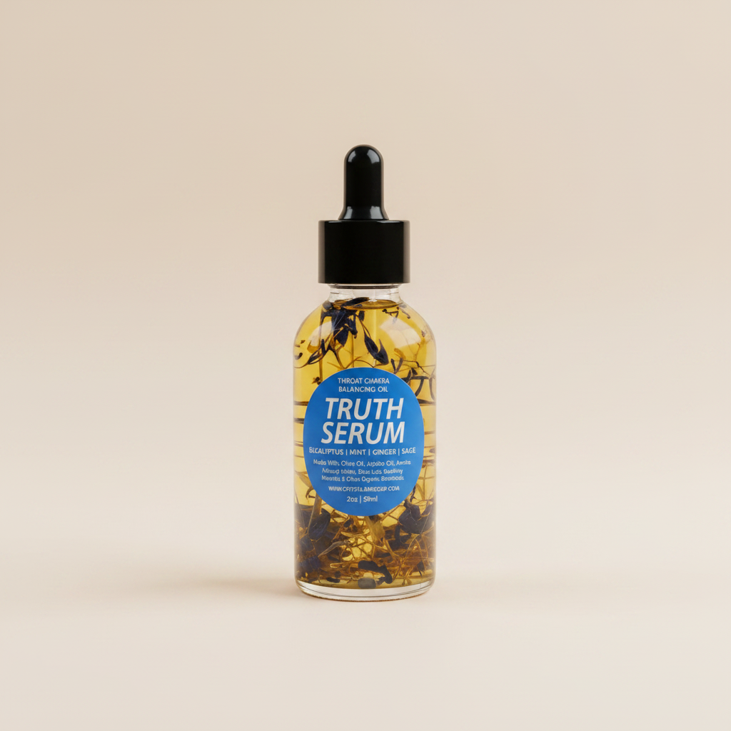 TRUTH SERUM (THROAT CHAKRA BALANCING OIL)