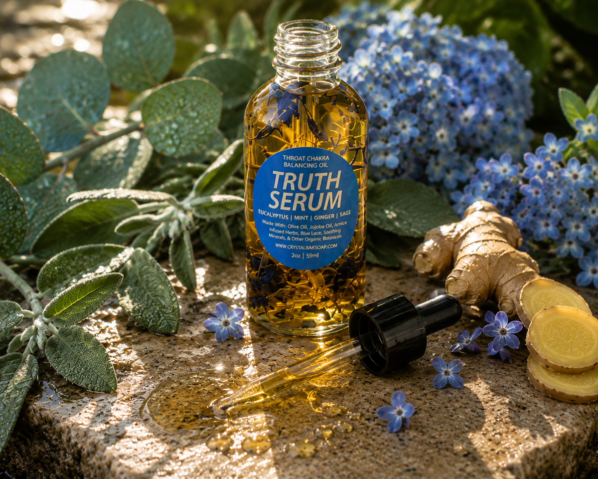 TRUTH SERUM (THROAT CHAKRA BALANCING OIL)