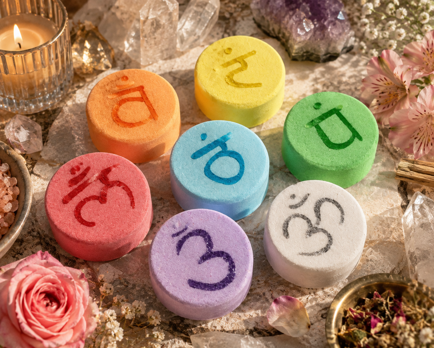CHAKRA BATH BOMBS