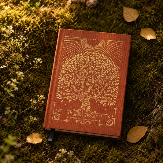 Notes to Mindfulness Journal - Sunset Orange